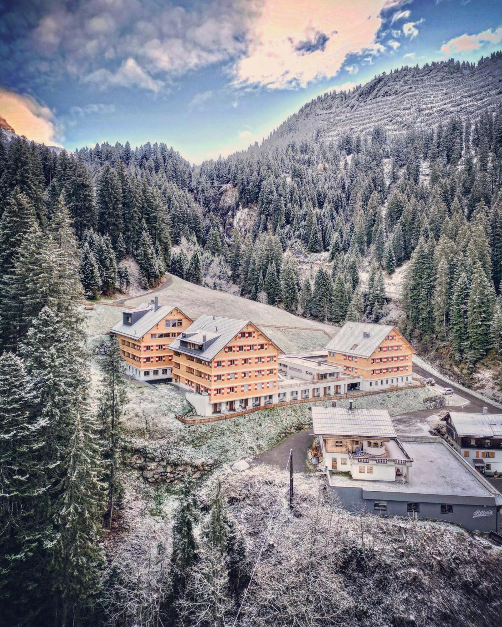 Berghaus Schroecken - Hotel Apartments Spa Exterior foto